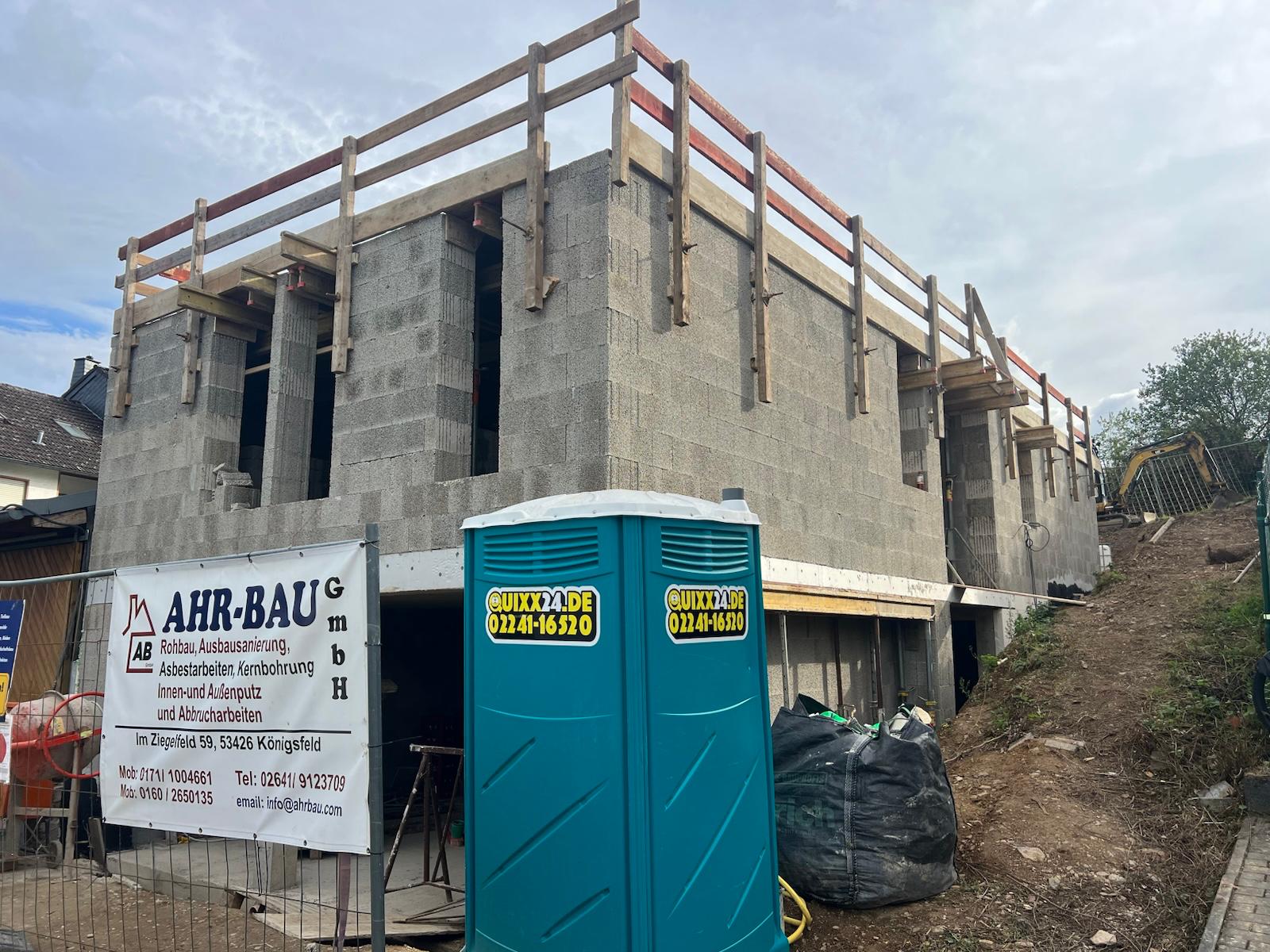 Rohbau Projekt Bad Neuenahr-Ahrweiler - AHR-BAU GmbH Neubau